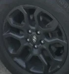 2022 Santa Fe Oe Wheel Gasoline 18X7-1/2 10 Spoke Black Hyundai Used. Price: $296.80.