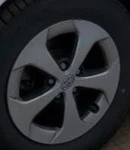 2014 Prius Oe Wheel Vin Du 7TH And 8TH Digit 17X7 5 Spoke Silver Toyota Used. Price: $177.02.