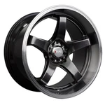 Xxr Wheels 555 18X8.5 5X100/5X114.3 ET35 Chromium Black Machined (qty Of 1) New. Price: $234.38.