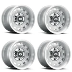 Set 18" Vision 54 Cheyenne Silver Machined Lip 18X9 Wheels 6X5.5 (6X139.7) 0MM New. Price: $1089.84.