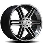 Estrella Luxury Aries 24X9.5 (6X135) Gloss Black Machine Rims - Wheel New. Price: $1100.00.
