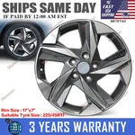 New 17X7 Inch Alloy Wheel Replacement For Hyundai Elantra 2021-2023 Rim 71003. Price: $125.99.