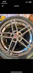 Chevrolet Corvette C6 Z06 Speedline Wheels + Tires 18X9.5 / 19X12 2006-2013 Used. Price: $2200.00.