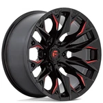 20X9" Fuel Wheels D823 Flame 6 Gloss Black With Red Milled Off-road RIMS(4PCS) New. Price: $2000.00.