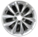 17X7" Oem Painted Silver Aluminum Alloy Wheel For 2022-2024 Hyundai Tucson Remanufactured. Price: $147.79.