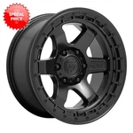 Fuel D750 Block 18X9 5X127 Offset Matte Black With Ring (quantity 1) New. Price: $149.00.