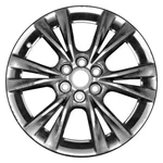 For Cadillac XT5 20-22 Alloy Factory Wheel 6 Double-spoke Sparkle Silver 18X8 Used. Price: $323.74.