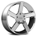 Vision 472 Switchback Wheel 22X9.5 (8, 5X139.7, 77.8) Chrome Single Rim New. Price: $623.00.