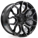20X9 Arena A116 Cobra Glossy Black Brushed Ddt Face Clear Wheel 6X5.5 (0MM) New. Price: $386.75.