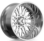 Set Of 4 New 22X12 KG1 Clique Forged KF083 Polished Wheels 8X170 Ford F250 F350. Price: $3924.00.