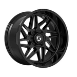 Gear Road 761B 20X10 6X135/6X5.50 106.2 Hub -19 Offset Black Wheel Rim New. Price: $319.30.