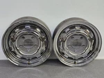Very Nice Pair Genuine Kpz Porsche 911 912 914-6 1/2JX15 Chrome Wheels 5/71 Used. Price: $600.00.