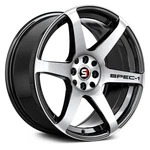 SPEC-1 SPT-32 Wheel 17X8 (42, 5X110, 73.1) Black Single Rim New. Price: $263.53.