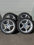 Porsche Boxster 986 997 18 Alloy Wheels Rims 99636213800 99636213405 Used. Price: $1599.12.