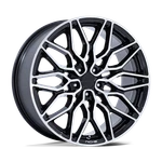New 20X9 Niche NC277 Calabria Gloss Black Machined 5X112 ET20 Wheel Rim. Price: $515.00.