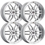 (SET-4) Weld Laguna 22X9.5 6X135 Silver Machined 25MM Wheels Rims Inch New. Price: $2700.00.