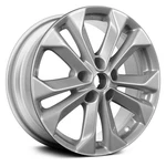 For Nissan Rogue 14-18 5 V-spoke Painted Silver 17X7 Alloy Factory Wheel Replica New. Price: $184.52.