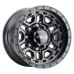 Weld Off-road Wheels Crux 17X9 +0 Satin Black 8X180 (qty 4) W11979018501 New. Price: $1300.00.