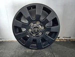 2024 2025 Toyota Land Cruiser 18X7.5 Flat Black Aluminum Wheel Oem Used. Price: $249.99.