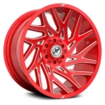Off-road XF-229 Wheels 20X10 (-24, 6X139.7, 106.4) Red Rims Set New. Price: $1834.00.
