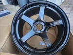 Yokohama Advan Beyond Wheel 19X9 5X120 22MM Racing Titanium Black Used. Price: $600.00.