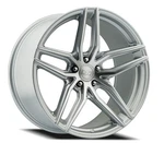 New 18X8.5 Select Precision Alloys Shadow Silver Brushed 5X112 ET38 Wheel. Price: $390.00.