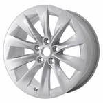 19" Tesla Model Wheel Rim Factory Oem 97755 2015-2020 Silver Remanufactured. Price: $395.00.