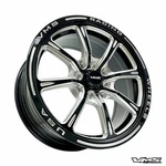 Vms Racing Jayhawk 15X7 4X108 +35 5.4 Bs Black Milling Finish Drag Wheel Rim New. Price: $219.95.