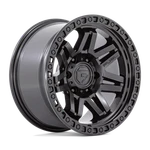 Fuel Offroad Syndicate Blackout Rim: 17X9, 6X139.7/6X5.5, 1MM, D81017908450 New. Price: $370.00.