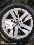 Wheel/rim Only Oem 21-23 Volkswagen Atlas 3QF601025QFZZ Used. Price: $75.00.