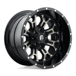 17X9 Fuel D561 Crush Black & Machined Wheel 6X5.5/6X135 (-12MM) New. Price: $320.00.