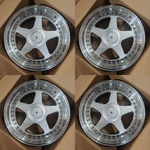 New Set 18" Oz Racing Futura Silver Style Rims 18X8/9.5 +35/+38 (5X112/5X120). Price: $1199.99.