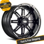 Grid Wheels 20X9 15 5X127/139.7 87.10 GD10 Gloss Black W/ Milled Accents New. Price: $539.68.