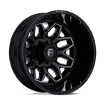 Fuel D875 Flux Dually 22X8.25 8X165.1 ET-246 Gloss Blk Brush Gray Tint (qty 1) New. Price: $854.31.