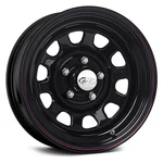 Allied Components 51 Daytona Wheels 15X7 (-6, 5X139.7) Black Rims Set Of 4 New. Price: $526.32.