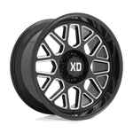 20X10 XD849 Grenade Gloss Black Milled Wheel 5X5.5 (12MM) New. Price: $244.80.