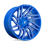 Fuel Typhoon Anodized Blue Milled Wheels: 22X10, 8X170, -18MM, D77422001747 New. Price: $338.00.
