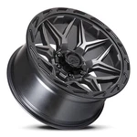 New 20X9 Lock Off-road Matrix Gray Black Ring 6X135 6X139.7 6X5.5 ET0 Wheel. Price: $387.00.
