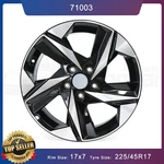 New 17X7 Inch Alloy Wheel Replacement For Hyundai Elantra 2021-2023 Rim 71003. Price: $130.59.