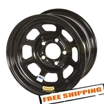 Bassett 58DC2I 15X8 In 5X4.75 Spoke D-hole Black Steel Wheel New. Price: $116.31.