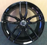 18" Velsen 533-M Wheel 18X8 5X114.3 +38 C.b 73.1 Gloss Black Rim New. Price: $399.99.