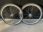 Apex 20 Bmx Racing Rims W/ Redline Aluminum Hubs. Price: $200.00.