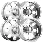 (set Of 4) Ion 167 Dually Inch 8X165.1 (8X6.5") Polished Wheels New. Price: $849.99.