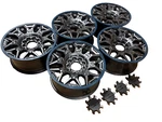 Take Off Oem 22X9.5" Gmc Hummer Ev Wheel Machined Gray Set Tpms 84806058 New. Price: $1599.95.