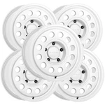 (set Of 5) Nomad N501SA Convoy 17X8.5 5X5" +0MM Salt Wheels Rims 17" Inch New. Price: $1695.00.