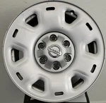 Nissan Titan Xd Factory Original 2016-2024 Oem 17" Silver Steel Wheel Rim 62725 Used. Price: $69.99.