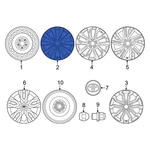 For Toyota Corolla Cross 2022-2026 426110A220 Wheel New. Price: $455.86.
