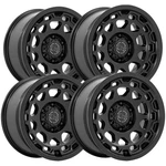 (set Of 4) Black Rhino BR026 Congo 17X8.5 5X5" +25MM Matte Wheels Rims New. Price: $1552.00.
