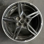 Front Chevrolet Black Machined Lip Corvette Factory Rim 19X8.5 2020-2025 14007B Used. Price: $194.98.
