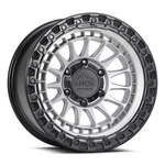 20" Lock Offroad Mojave Silver Matte Black Ring 20X9 6X5.5 (6X139.7) 0MM Wheel New. Price: $387.00.